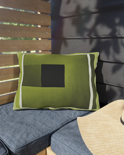 Lemongrass Shadow 20" x 14" Outdoor Pillow