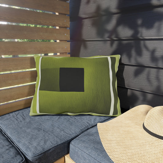 Lemongrass Shadow 20" x 14" Outdoor Pillow