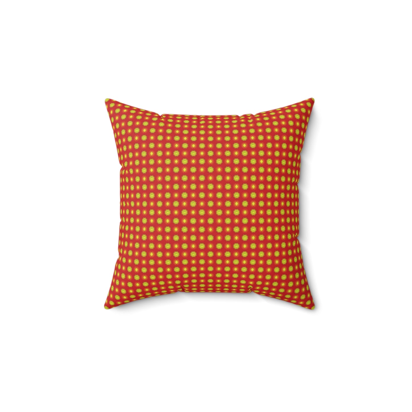 Late Evening Star-crossed Bodies Faux Suede Square Pillow, 14" x 14"