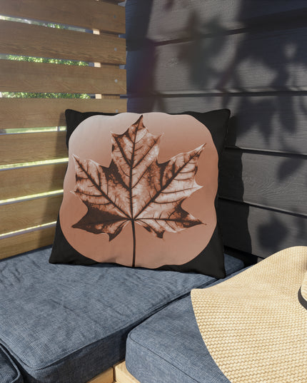 Soft Maple Leaf 16" x 16" Outdoor Pillow