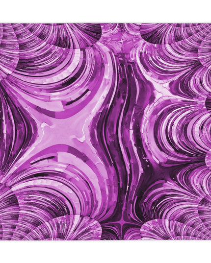 Uzi Spiral Powder Lavender Tablecloth, 55" x 55"