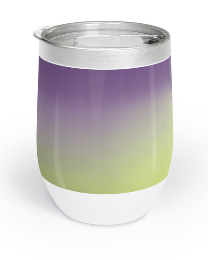 Purple Golden Fade 12 oz Chill Wine Tumbler