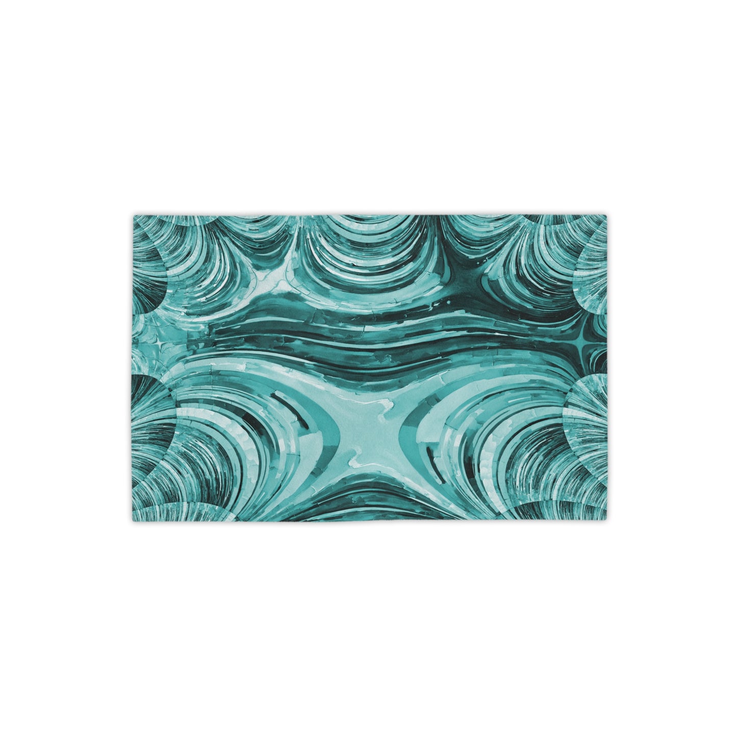 Uzi Spiral Tif Beach Towel, 18" x 27"