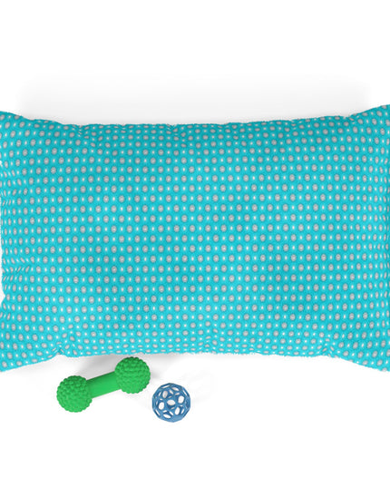 Tif Green Star-crossed Bodies Pet Bed, 28" × 18"