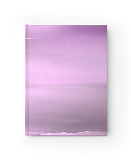 Dark Pink Sea Amethyst Fog 5" x 7" Journal - 128 Ruled Line pages