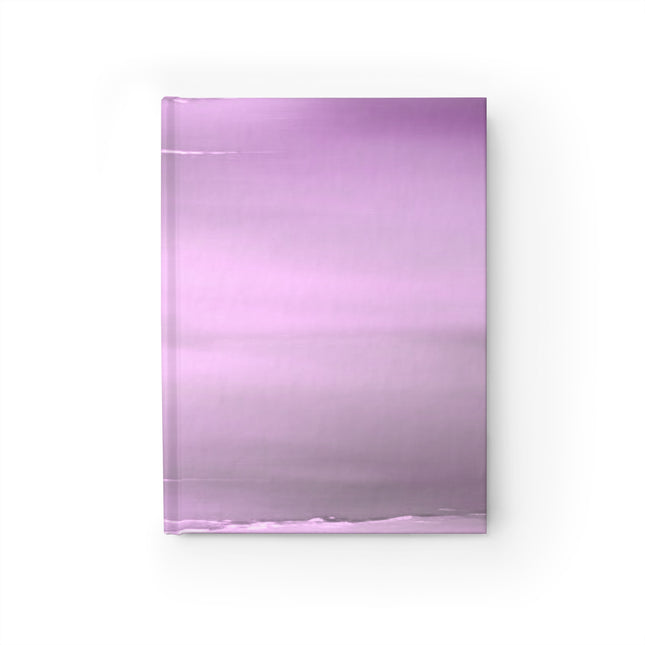 Dark Pink Sea Amethyst Fog 5" x 7" Journal - 128 Ruled Line pages