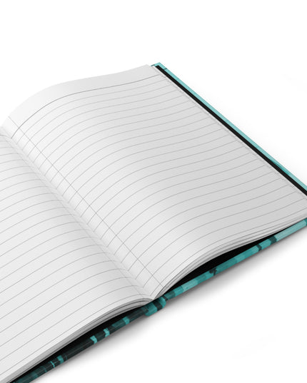 Striped Tif 5.75" x 8" Hardcover Journal Matte with 150 lined pages