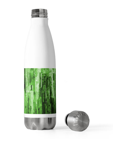 Striped Mint Pastel 20oz Insulated Water Bottle