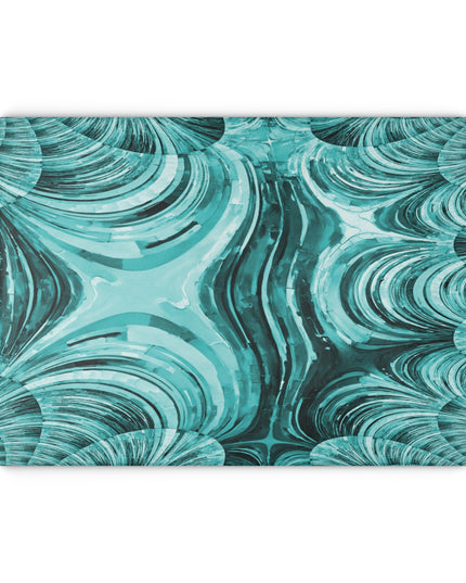 Uzi Spiral Tif 11" x 15" Glass Cutting Board