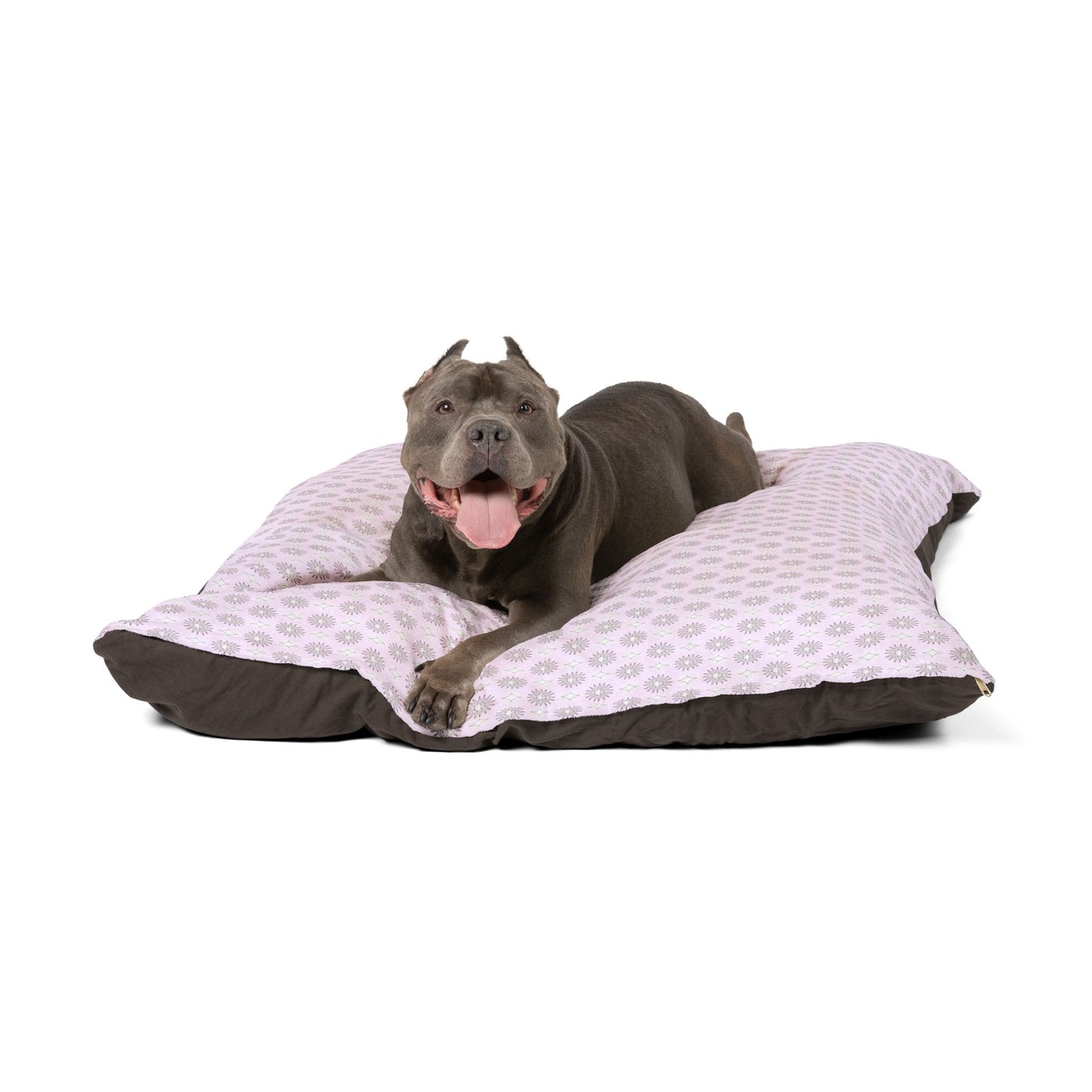 Pink Mornings Star-crossed Bodies Pet Bed, 50" × 40"