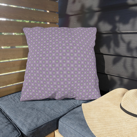 Lavender Star-crossed Bodies 20" x 20" Outdoor Pillow