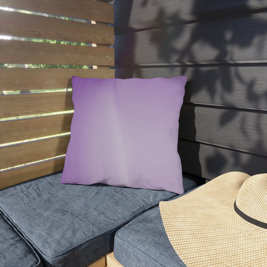 Soft Lavender Fade 16" x 16" Outdoor Pillow