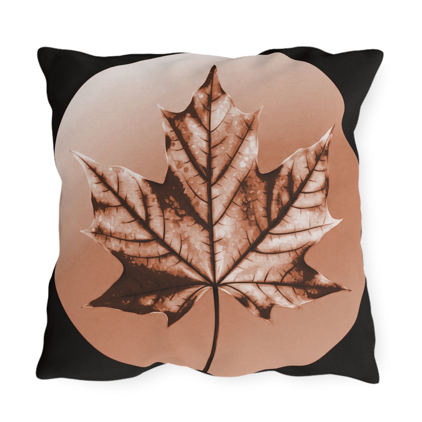 Soft Maple Leaf 20" x 20" Outdoor Pillow