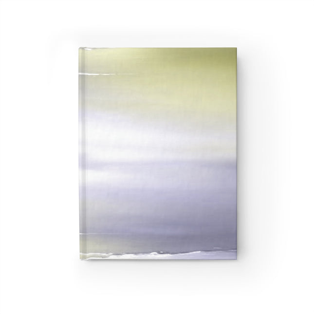 Lavender Sea Golden Fog 5" x 7" Journal - 128 Blank pages