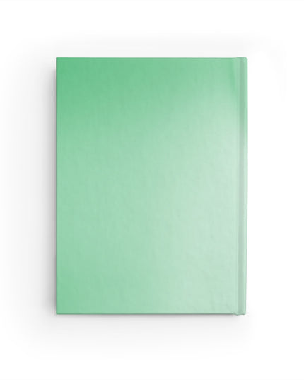 Mint Fade 5" x 7" Journal - 128 Blank pages