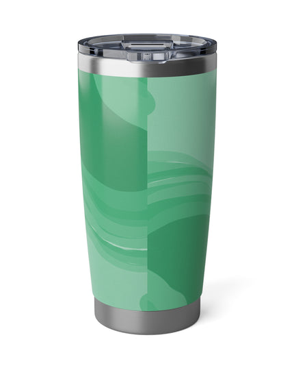 Mint Green Wavey Vagabond 20oz Tumbler