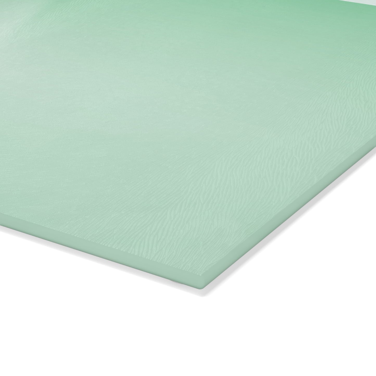 Mint Fade 8" x 11" Glass Cutting Board