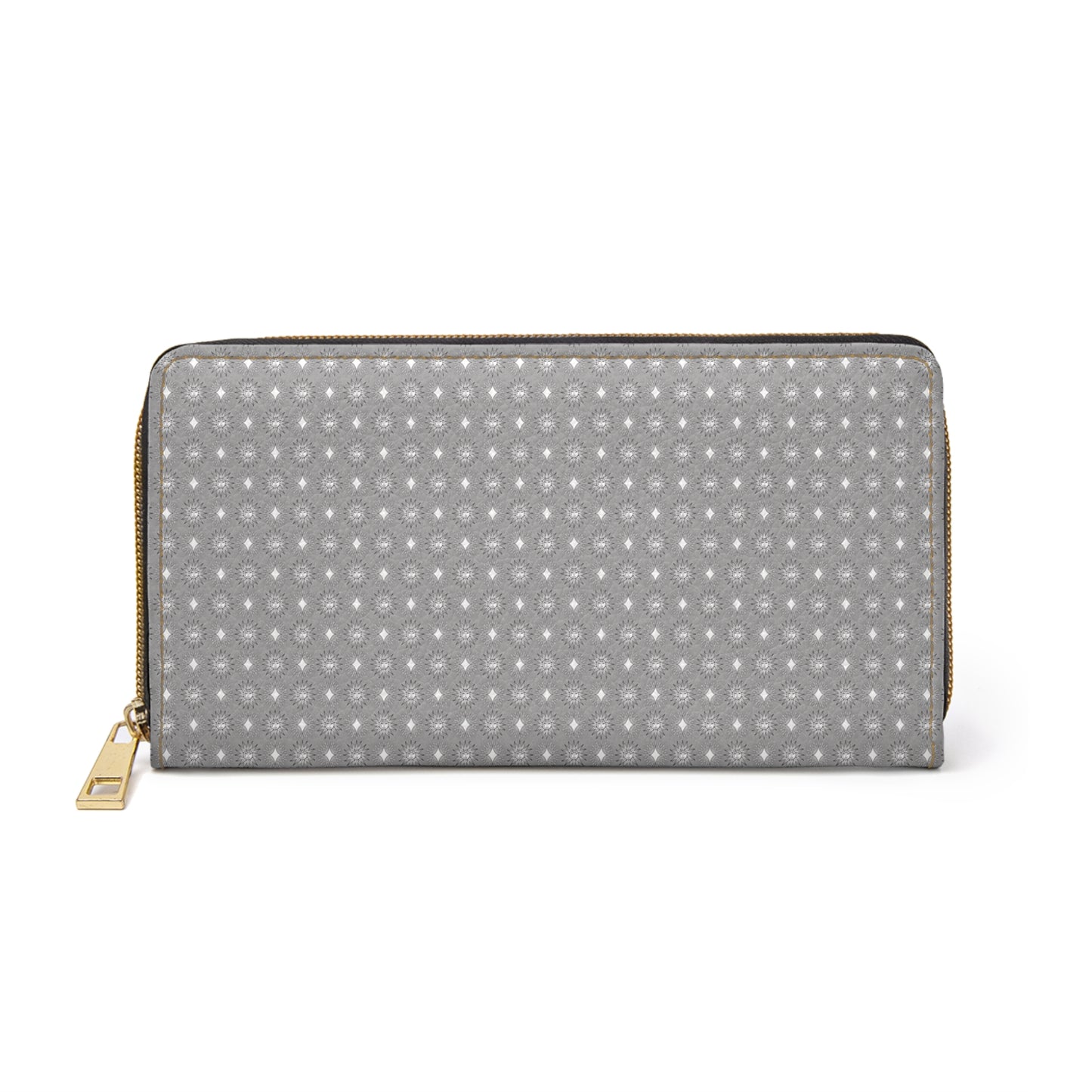 Desaturated Star-crossed Bodies Elegant Abstract Zipper Wallet - Stylish & Functional Accessory for Everyday Use