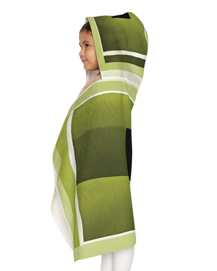 Lemongrass Shadow Youth Hooded Towel, 24" x 48"