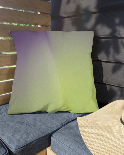 Purple Golden Fade 20" x 20" Outdoor Pillow