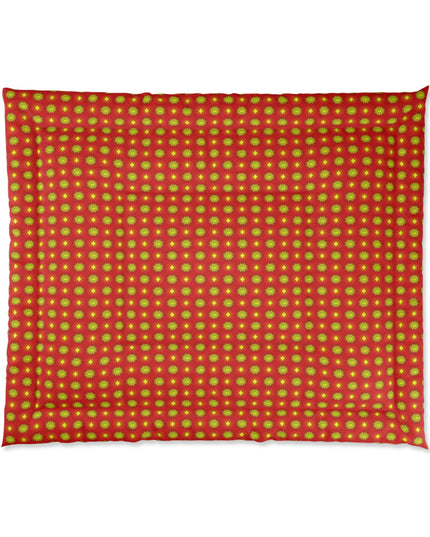 Late Evening Star-crossed Bodies Comforter, 104" × 88"