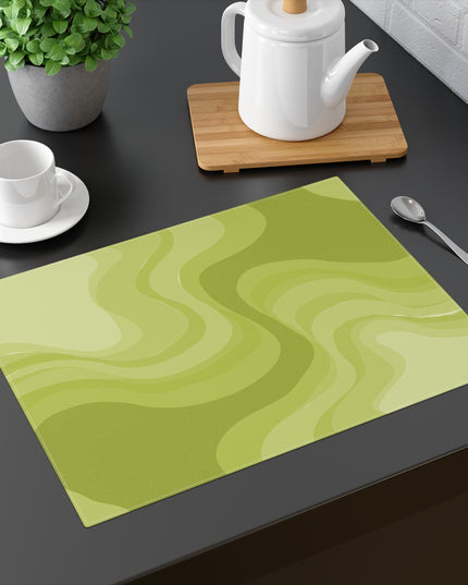 Lemon Wavey Placemat, 1 pc