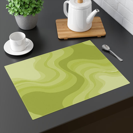 Lemon Wavey Placemat, 1 pc