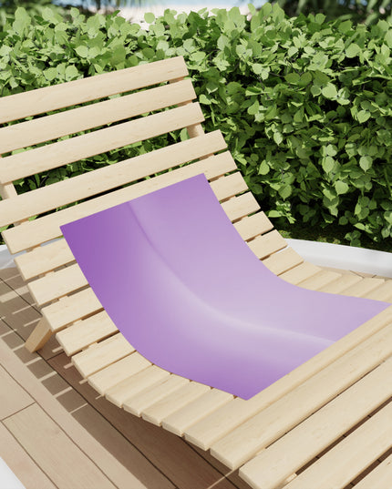 Soft Lavender Fade Beach Towel, 18" x 27"