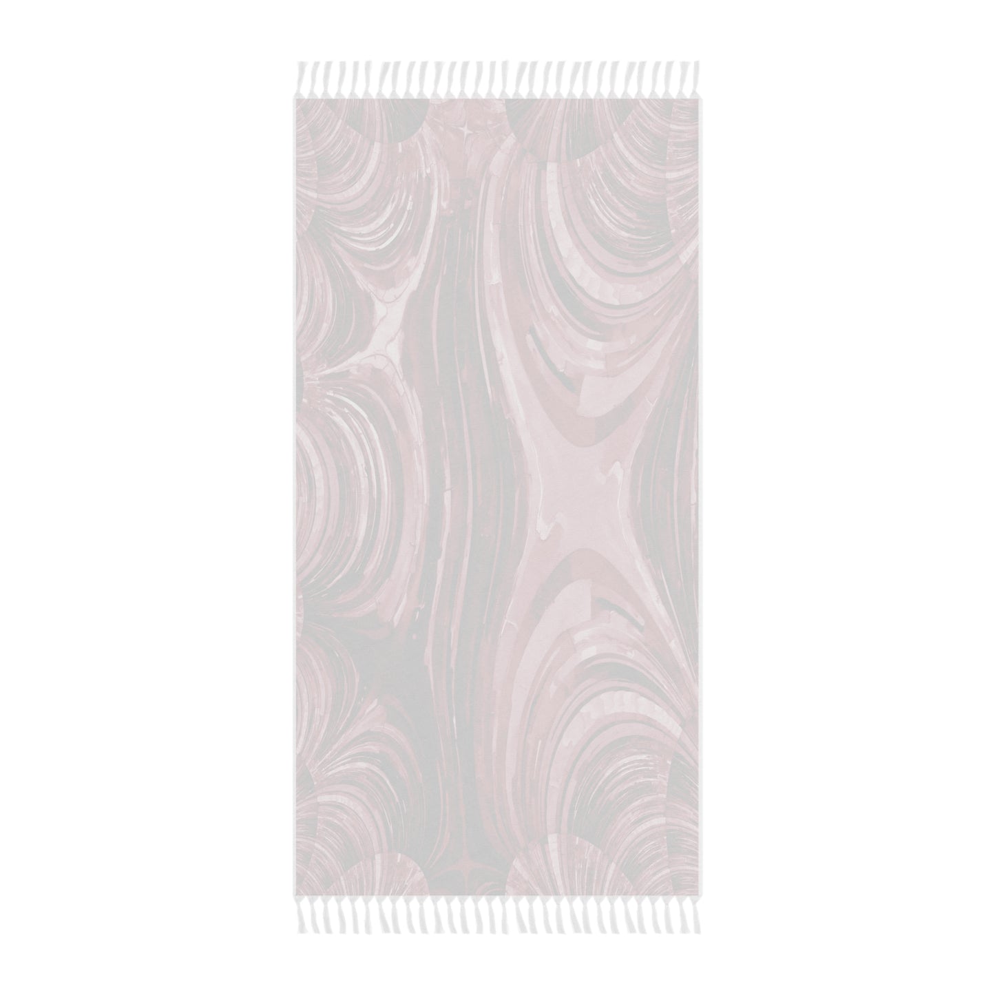 Uzi Spiral Ruby 38" × 81" Boho Beach Cloth