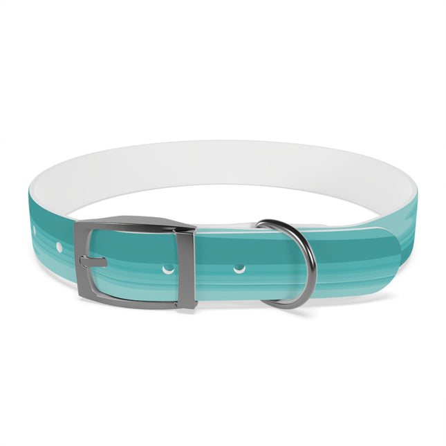 Tif Green Wavey Large Dog Collar