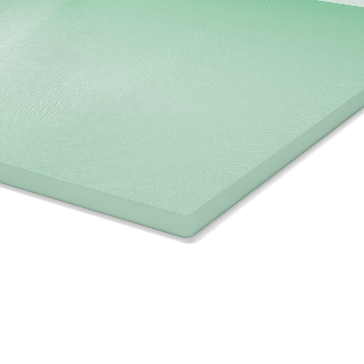 Mint Fade 11" x 15" Glass Cutting Board