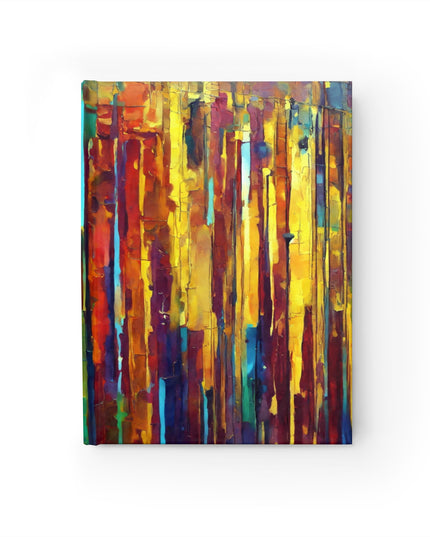 Striped Alpha 5" x 7" Journal - 128 Blank pages