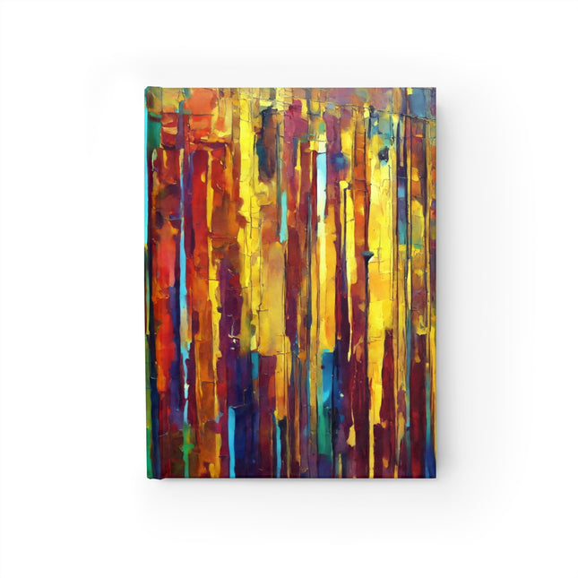 Striped Alpha 5" x 7" Journal - 128 Blank pages