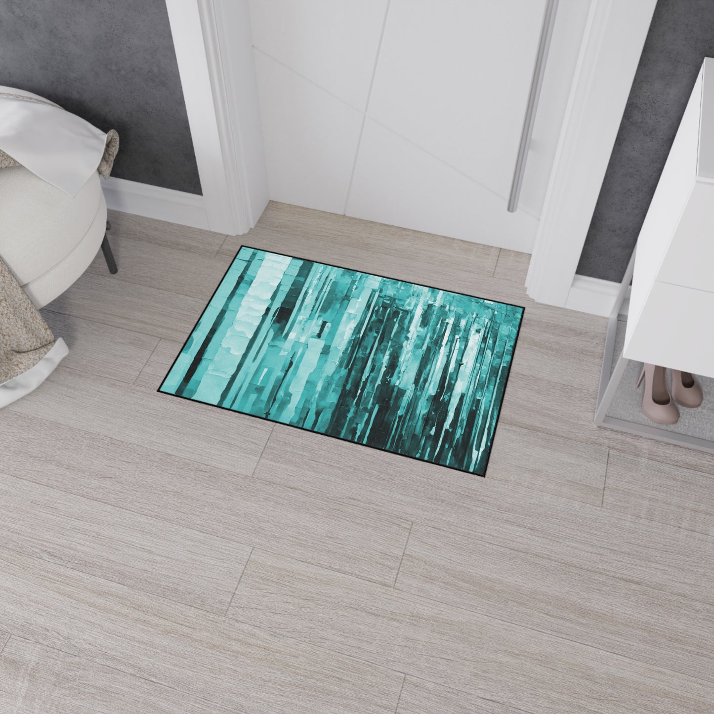 Striped Tif 24" x 36" Heavy Duty Floor Mat