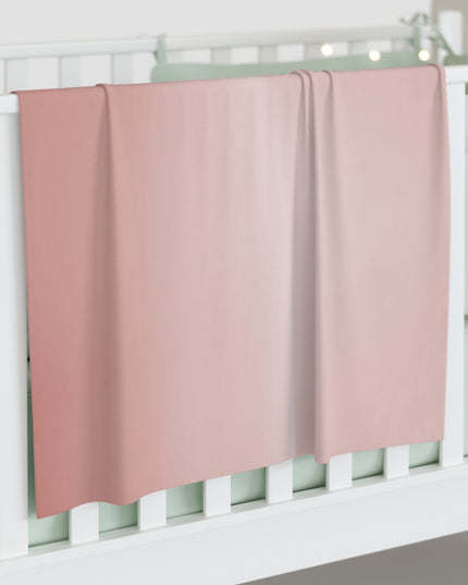Rose Red Fade Baby Swaddle 30″×40″ Blanket
