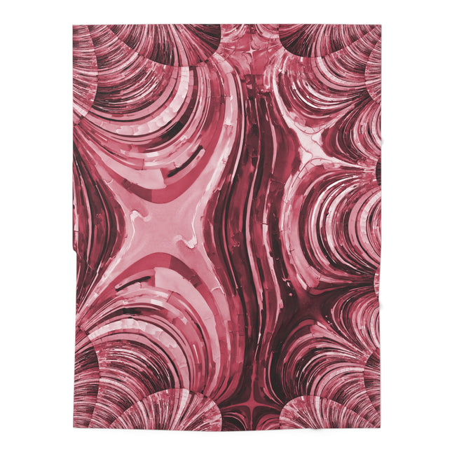 Uzi Spiral Ruby Baby Swaddle 30″×40″ Blanket