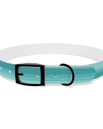 Tif Green Wavey Extra Large Dog Collar