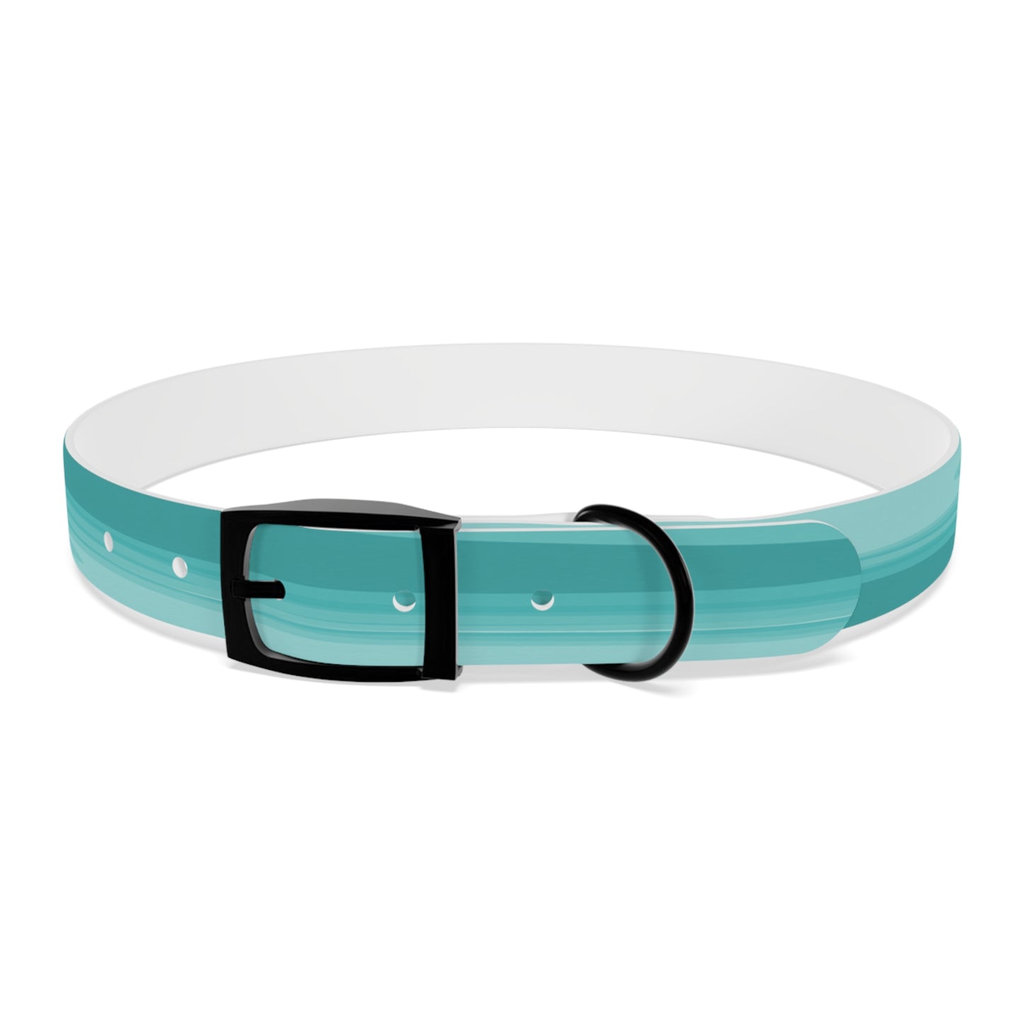 Tif Green Wavey Extra Large Dog Collar