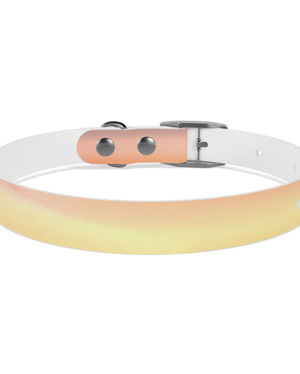 Hot Peach Fade Small Dog Collar