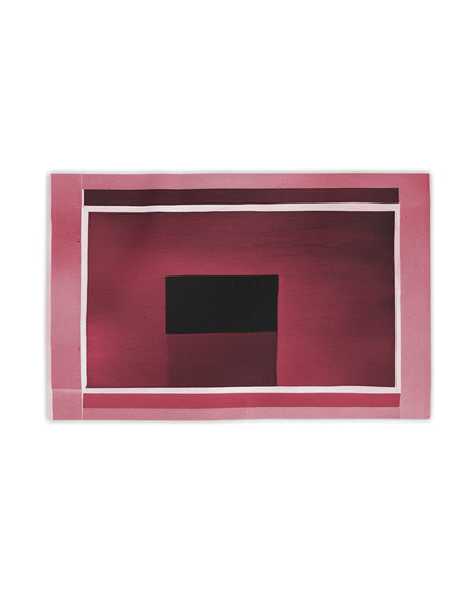 Red Shadow Beach Towel, 18" x 27"