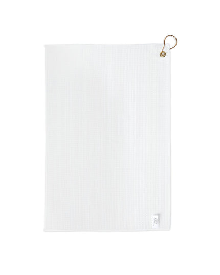 Striped Blue Green 16" x 24" Golf Towel