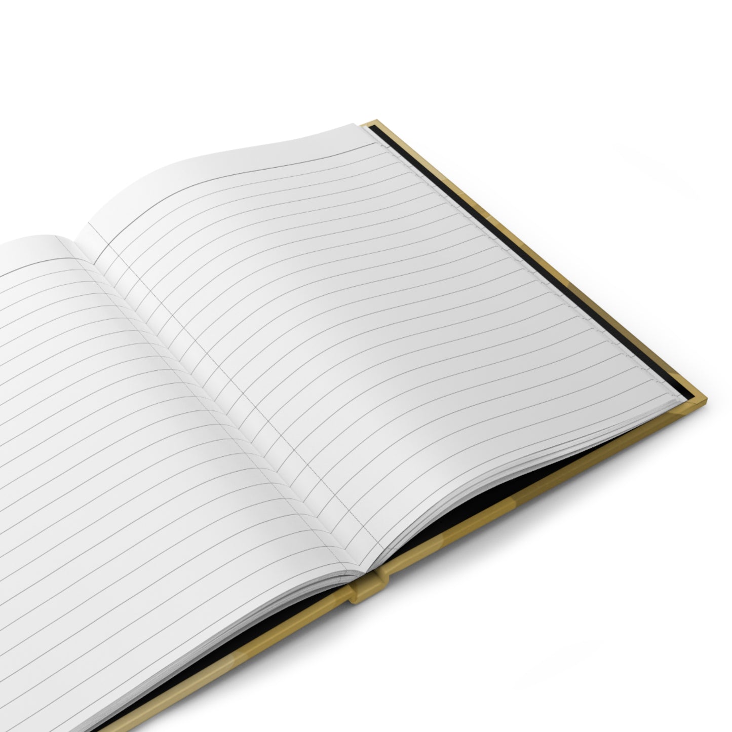 Brown Wavey 5.75" x 8" Hardcover Journal Matte with 150 lined pages