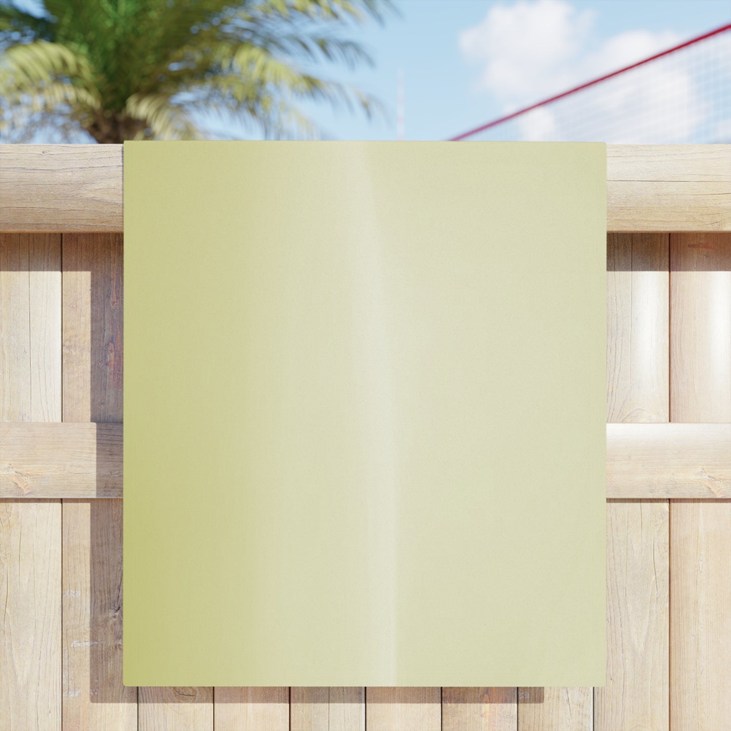 Lemon Fade Beach Towel, 30" x 60"