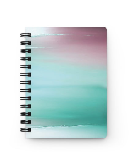 Green Sea Lavender Fog Spiral Bound Journal, 5" x 7" 150 pages