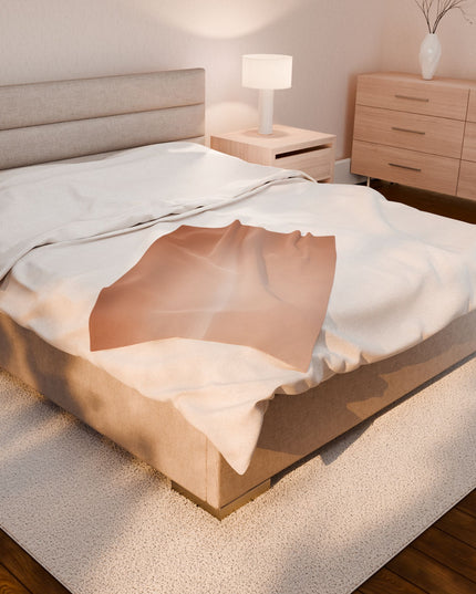 Soft Fade Velveteen Plush Blanket, 30" x 40"
