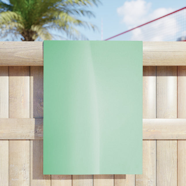 Mint Fade Beach Towel, 24" x 44"