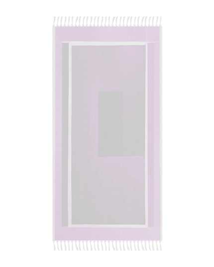 Magenta Shadow 38" × 81" Boho Beach Cloth