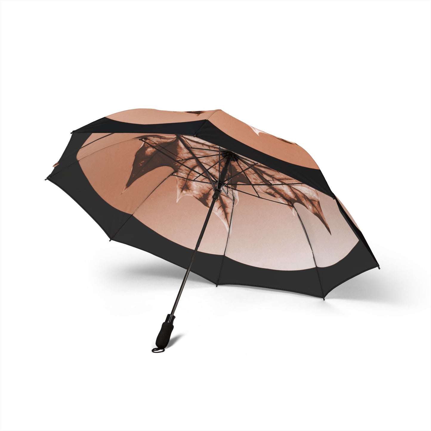 Soft Maple Leaf Foldable Umbrella - Compact & Chic