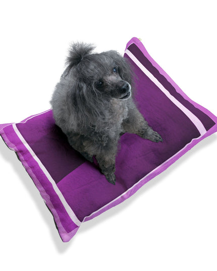 Magenta Shadow 28" × 18" Pet Bed