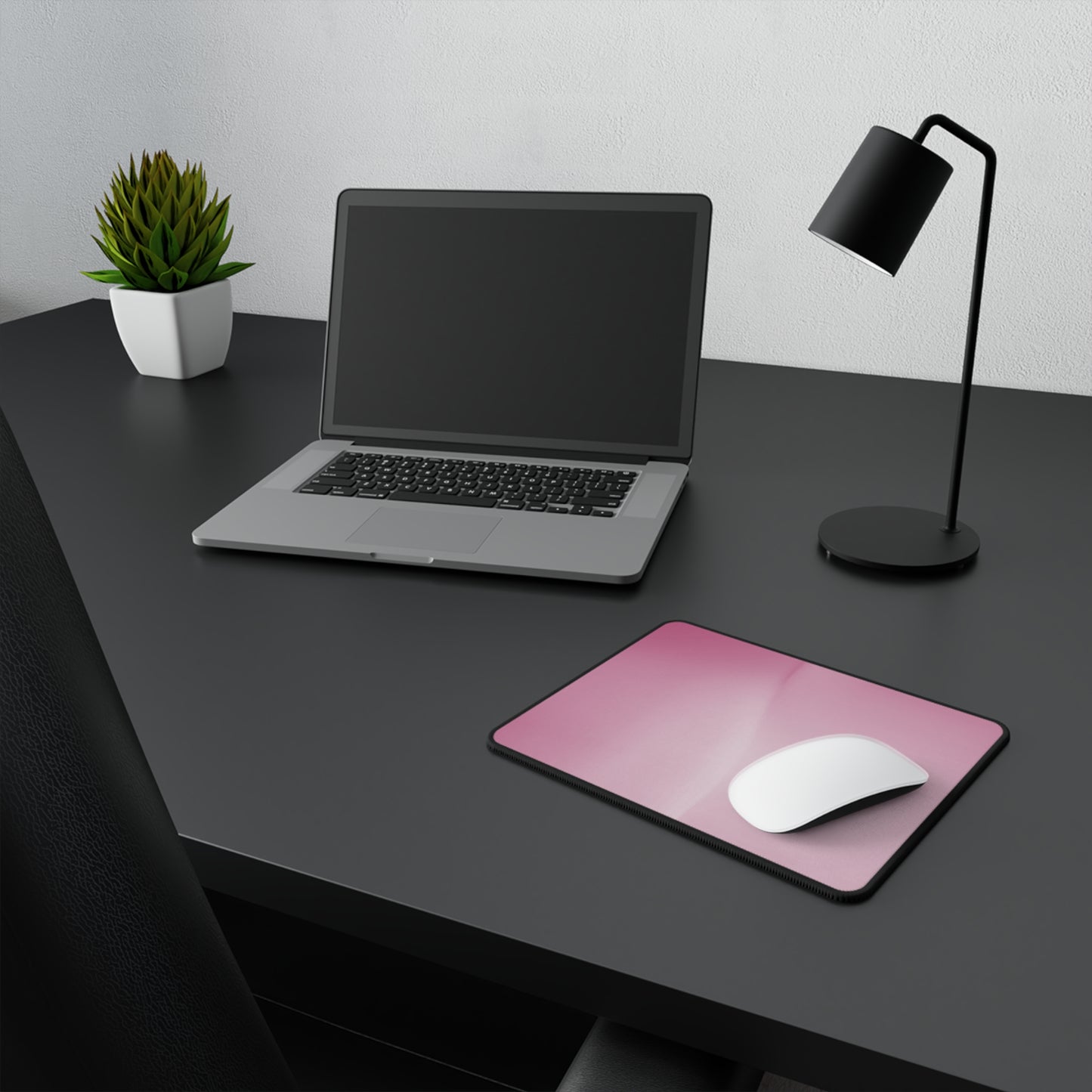 Pink Blush Fade Non-Slip Gaming Mouse Pad, 9.5" X 8" Rectangle